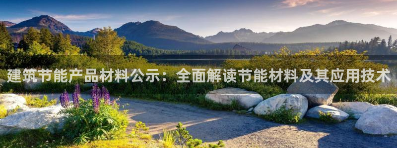 e尊国际官方网站：建筑节能产品材料公示：全面解读节能材料及其应用技术