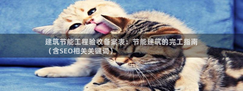 e尊国际官网：建筑节能工程验收备案表：节能建筑的完工指南
（含SEO相关关键词）