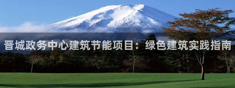 e尊国际网址：晋城政务中心建筑节能项目：绿色建筑实践指南