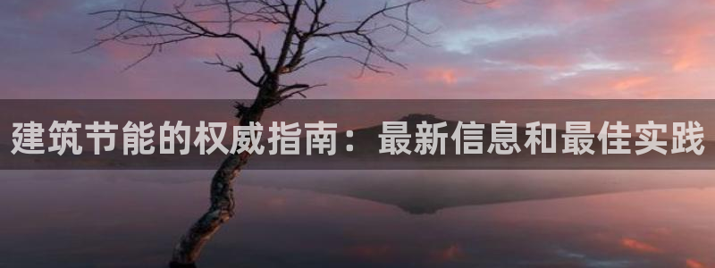e尊国际官方网站：建筑节能的权威指南：最新信息和最佳实践