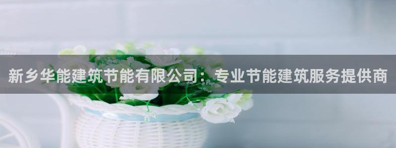 E尊国际：新乡华能建筑节能有限公司：专业节能建筑服务提供商